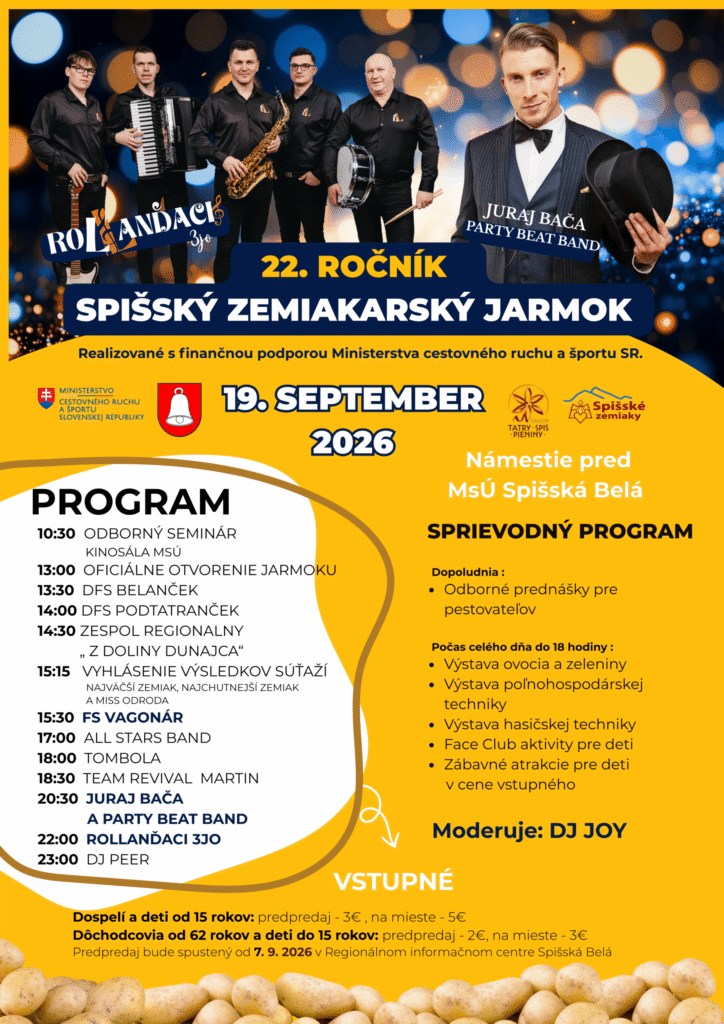 Plagaty-Dni-mesta-Zemiakarsky jarmok 2026